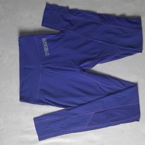 Purple high rise full length gymshark leggings - Picture 1 of 5